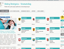 Tablet Screenshot of dobry-dentysta.org